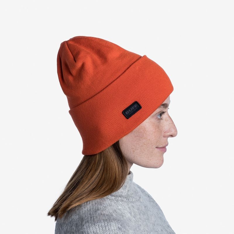 Вязаная шапка Buff Hat Knitted Niels Tangerine Фото 3