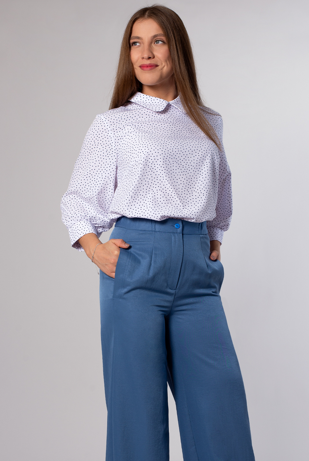 Брюки женские 4071ВП, Деним #460Ден024071ВП