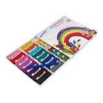 Пластилин классический ЮНЛАНДИЯ "ЮНЫЙ ВОЛШЕБНИК", 24 цветов, 480 г, СО СТЕКОМ, 106511