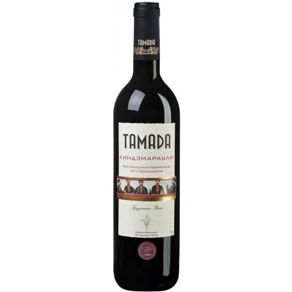 Вино Тамада Kindzmarauli красное полусладкое 0.75 л