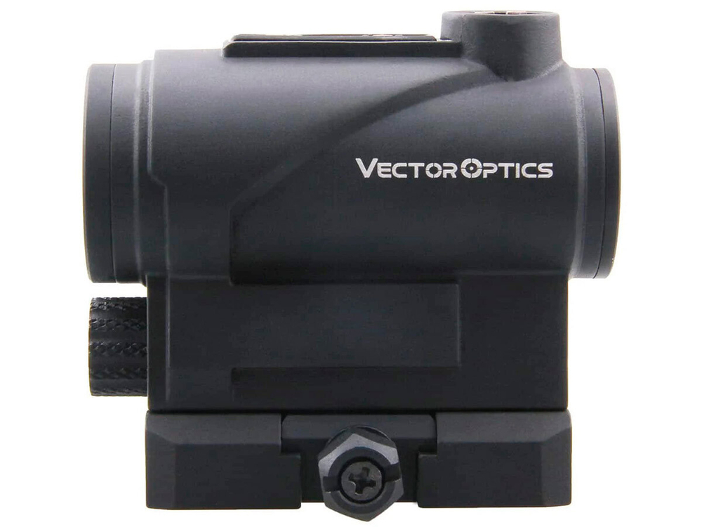 Коллиматор Vector Optics Centurion 1x20, закрытого типа, точка 3 МOA, красная, 7+1NV, на Picatinny, 175г