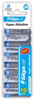 Батарейка Gigacell LR03-10 (10шт)