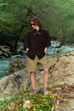 Рубашка Called a Garment Hikercore Shirt "Black"