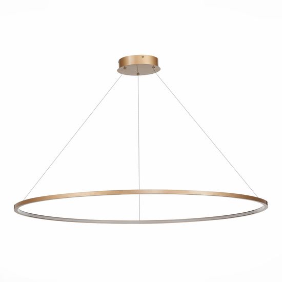 ST603.243.57 Светильник подвесной ST-Luce Золотистый/Белый LED 1*57W 4000K Подвесные светильники