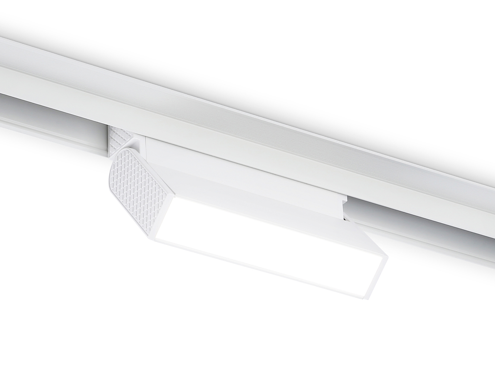 Светильник светодиодный трековый для шинопровода Magnetic GL4058 WH белый IP20 6W 4200K 48V 115*22*105