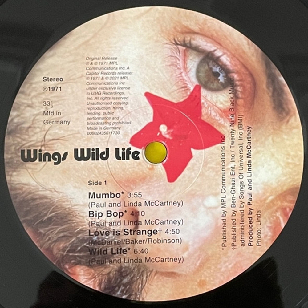 Paul McCartney And Wings / Wild Life (LP)