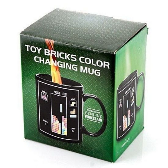 Кружка хамелеон Тетрис