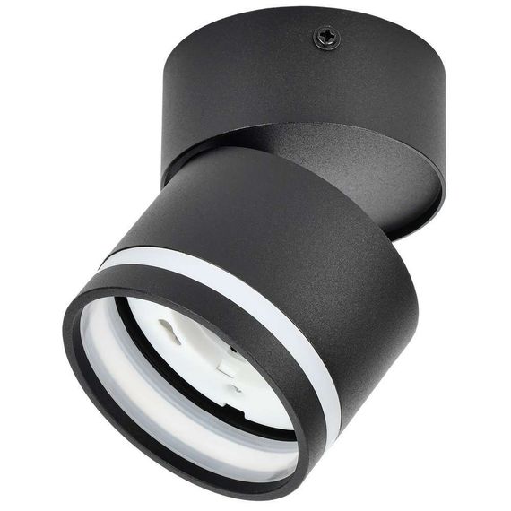 LIGHTING Светильник 4034 настенно-потолочный под лампу GX53 черный IEK LT-USB0-4034-GX53-1-K02