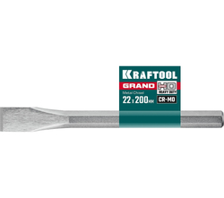 KRAFTOOL Grand, 22 х 200 мм, слесарное зубило по металлу (2103-22)