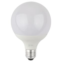 Лампа светодиодная ЭРА STD LED G95-15W-2700K-E27 15Вт шар теплый белый свет Е27 | Лампы cветодиодные Шар (G/P)