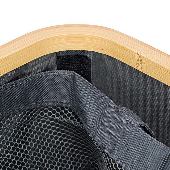 Корзина для белья neat tall, 41х35х74 см, серая