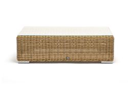 "Боно" лаунж-зона из искусственного ротанга, цвет соломенный