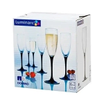 Набор фужеров для шампанского 6шт 170мл «Домино» H8167