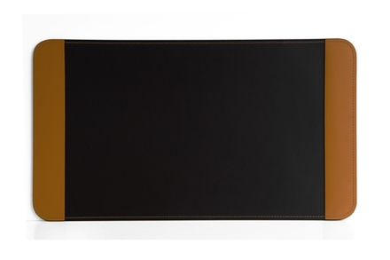 кожаный бювар - подложка на стол "Extra-Бизнес" модель № 9-EX/B табак/шоколад