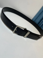 Ремень из мягкой итальянской телячьей кожи