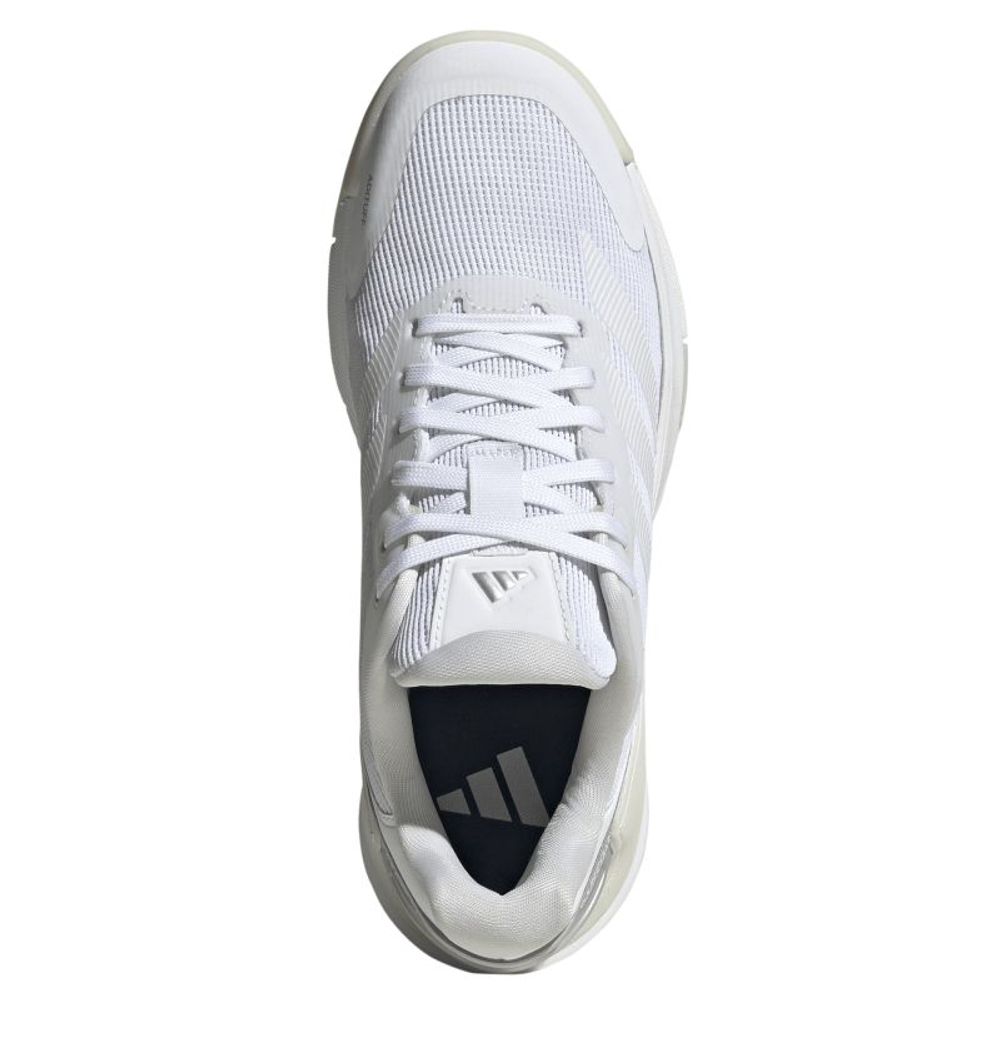Женские кросовки для Padel Adidas Crazyquick Lightstrike Padel W - cloud white/cloud white/zero metalic