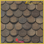 Гибкая черепица ТехноНиколь SHINGLAS Атлантика Мадейра 1,5м2 (Трехслойная)