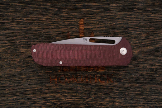 Нож складной Artisan Arion, клинок 92мм, сталь CPM S35VN, рукоять микарта/титан