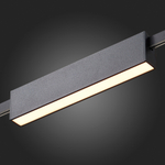ST817.406.12 Магнитный трековый светильник FARM Черный LED 1*12W 3000K 576Lm Ra90 120 IP20 L232xW24xH48,5 24V