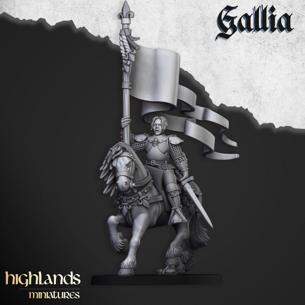 Bretonnia Baroness of Gallia Mounted