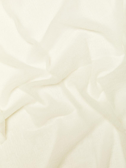 Massimo Dutti Шерстяной шарф, натуральный, кремовый