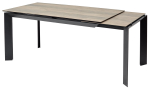 Стол М-City DISAUR Кремона (Cremona) 180 Kl-61 Под Дерево, Итальянская керамика, Черный