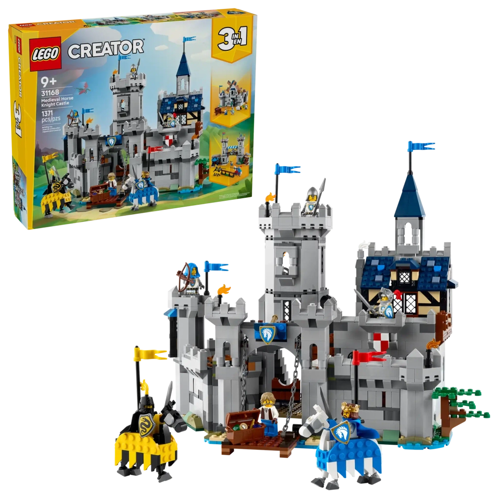 Конструктор LEGO Creator 3in1 31168 Средневековый замок Конного рыцаря