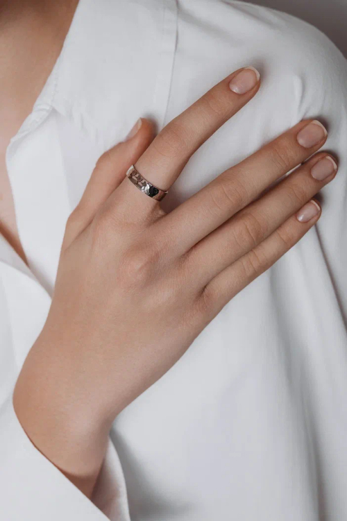 Кольцо "Битое"