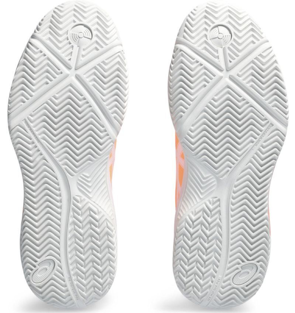 Женские  кросовки для Padel Asics Gel-Dedicate 8 Padel - bright sunstone/white