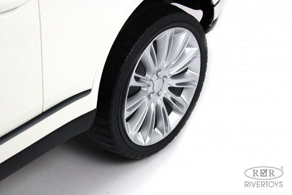 Детский электромобиль RiverToys Range Rover HSE 4WD Y222YY белый