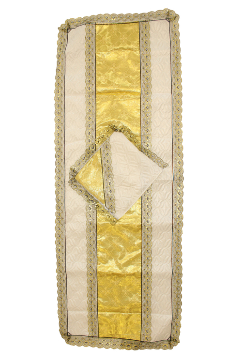 Комплект термостежка "Церковная парча" золото