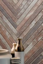 Ригельная плитка Rondine Harlem Red 450x48x9,5