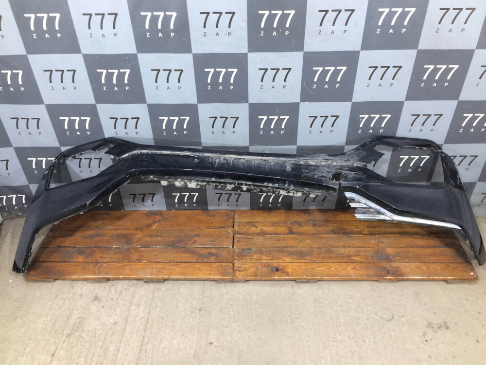 Бампер передний Volkswagen Touareg 3 18-нв Б/У Оригинал 760807221E