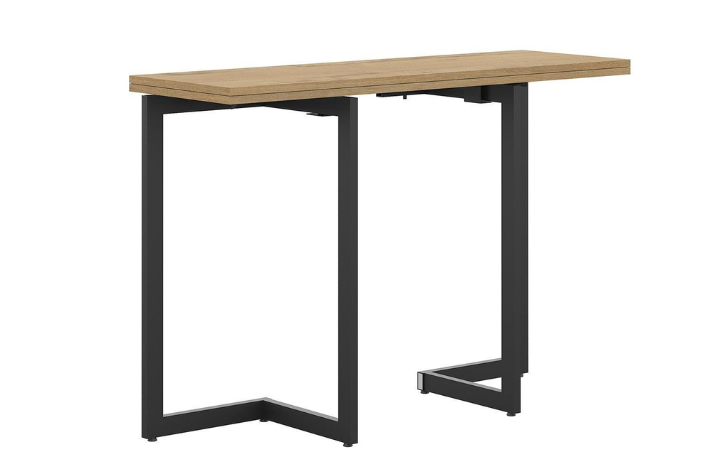 Стол кухонный обеденный раздвижной Дуб Вотан, Боско, 110х72х75 см