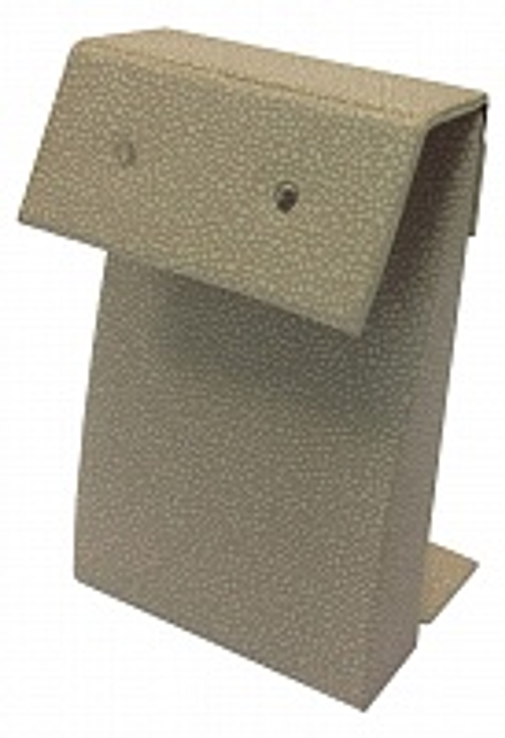 Подставка для серег/изогнутая/2 отверстия на планке/ф.№6 (резинка)/Н-70 мм.