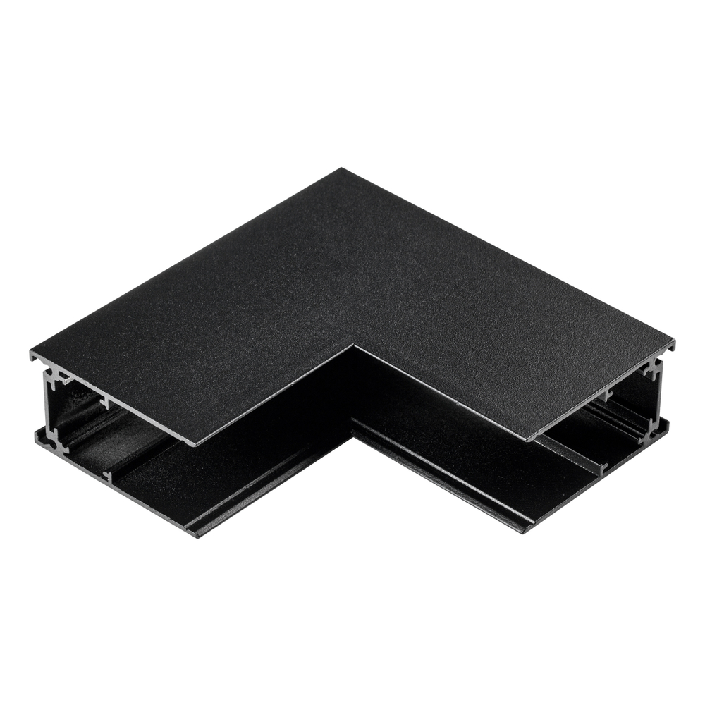 509137 Соединитель вертикальный угловой UNO для накладного трека ЧЕРНЫЙ