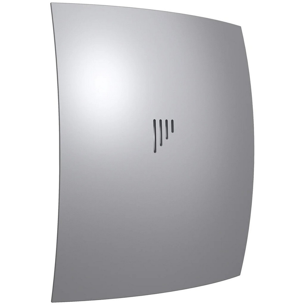 Вентилятор вытяжной D100 BREEZE 4С с обратным клапаном Gray metal DICITI