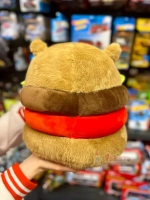 Мягкая игрушка Капибара бургер плюшевая Capibara