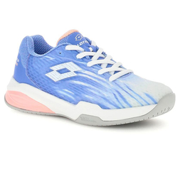 Детские теннисные кроссовки Lotto Mirage 200 II PRT ALR JR - serenity blue/all white/perfume rose