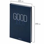 Блокнот БОЛЬШОЙ ФОРМАТ (205х290 мм) А4, 128 л., твердый, клетка, STAFF, "Good Idea", 114406