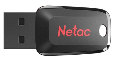 USB Флеш 64GB 2.0 Netac U197 NT03U197N-064G-20BK черный