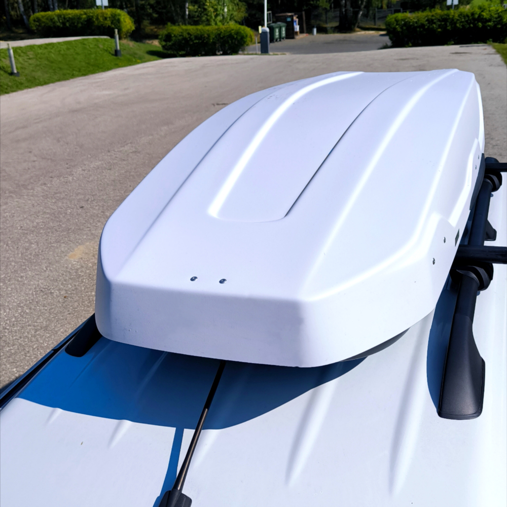 Автобокс Way box Cobra 520 белый. Размер 215*85*40 см.