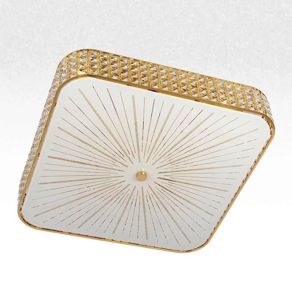 Citilux Портал CL324202 Люстра хрустальная Золото