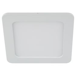 Светильник светодиодный встраиваемый Даунлайт ЭРА LED 2-12-6K Slim панель 12Вт 6500К квадрат | Downlight