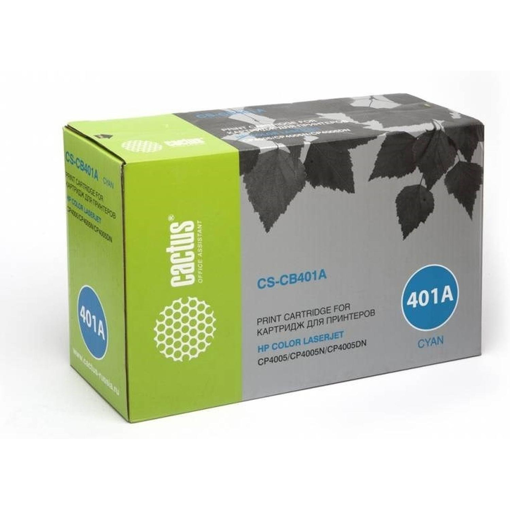 Картридж лазерный Cactus CS-CB401AR CB401A гол. для HP CLJ CP4005