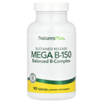 NaturesPlus, Mega В-150, длительное высвобождение, 90 таблеток