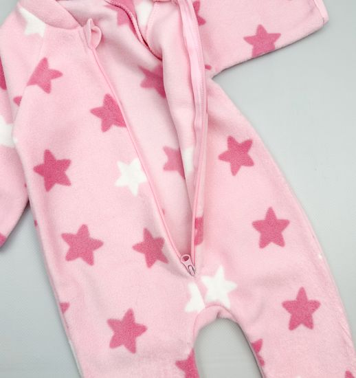 Комбинезон флисовый, Розовый