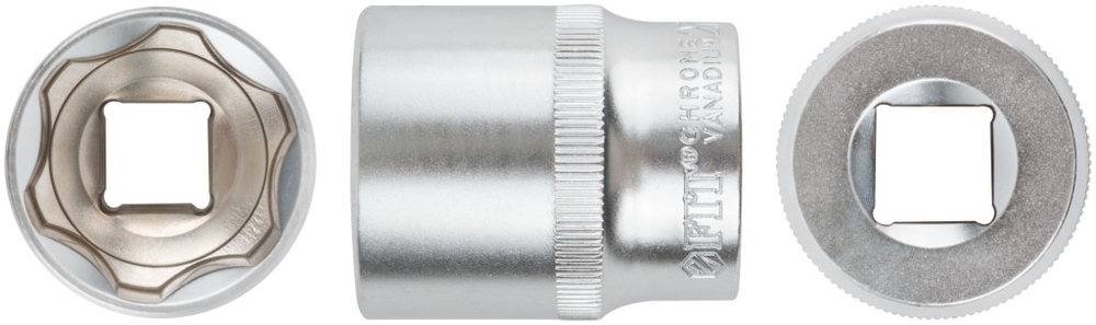 Головка 6-гранная CrV 1/2" 27 мм
