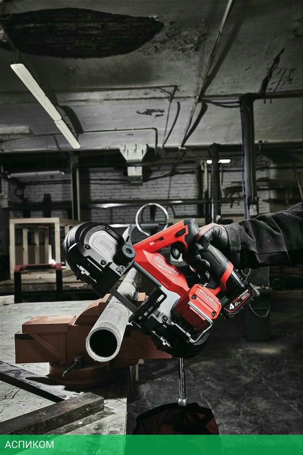 Ленточная пила Milwaukee M12 FBS64-402C FUEL (4933478441)