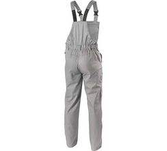 Полукомбинезон рабочий серый FABIAN Högert, арт. HT5K311